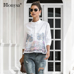 Load image into Gallery viewer, Classy Embroidery Shirt/Blouse for Women
