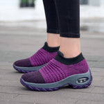 Load image into Gallery viewer, Women&#39;s Sock-feel Mesh Air-cushioned Sneakers
