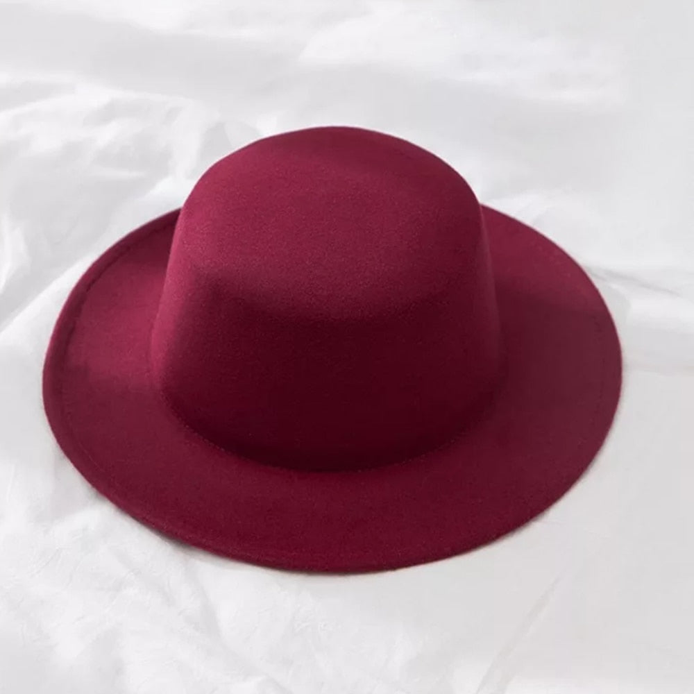 Blend Fedora with Wide Brim - Men's Hat