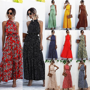 Floral/Polka Long/Short Dresses for Women