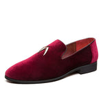 Load image into Gallery viewer, Unique Tasseled Velvet Suede Men&#39;s Shoe
