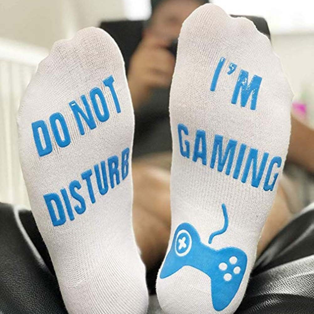 Funny Ankle Socks - Non-slip Cotton. New Socks for Gamers