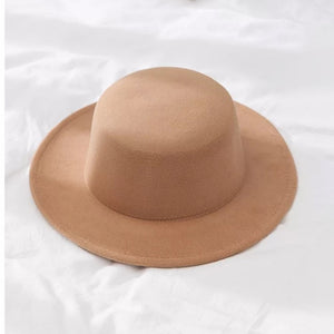 Blend Fedora with Wide Brim - Men's Hat