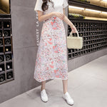 Load image into Gallery viewer, Women&#39;s Chiffon Floral Midi Skirts
