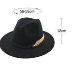 Load image into Gallery viewer, Royal Fedora - Men&#39;s Flat Brim Hat
