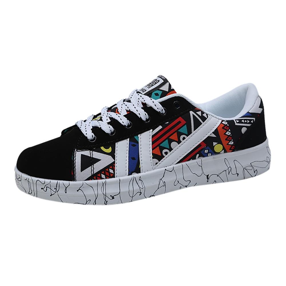 Designers' Vulcanized Colorful Sneakers - Men's Fashion