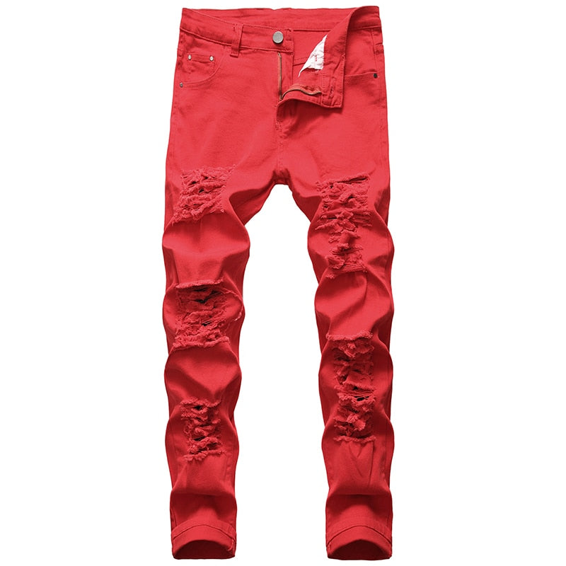 Men's Elegant Styled Denim Fashion Jeans