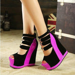 Load image into Gallery viewer, Glamorous High Heel Women&#39;s Wedges
