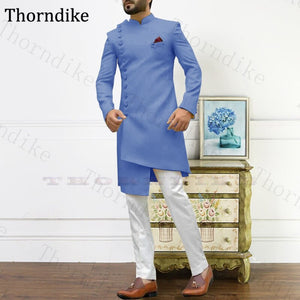 Elegant Asymmetrical Formal Suit for Men