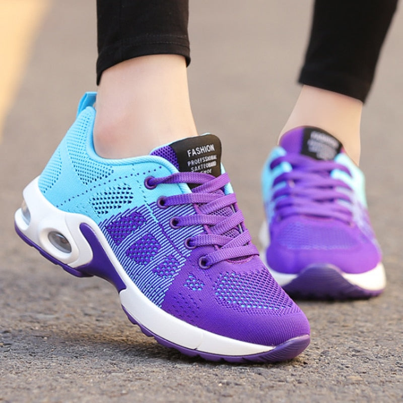 Air Cushion Women's Breathable Sneakers