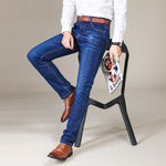 Load image into Gallery viewer, Elegant Slim Fit Denims - Men&#39;s Jeans
