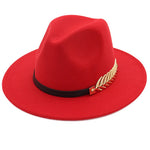 Load image into Gallery viewer, Royal Fedora - Men&#39;s Flat Brim Hat
