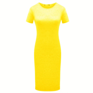 Bodycon Tunic Summer Dress - Women's Pencil Dress