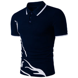 Summer Fashion Polo Shirts - Men's High Quality Short Sleeve T-Shirt