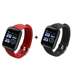 Load image into Gallery viewer, Heart Rate &amp; Blood Oxygen Monitoring 116 Plus Smart Watch
