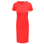 Load image into Gallery viewer, Bodycon Tunic Summer Dress - Women&#39;s Pencil Dress
