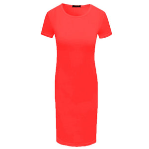 Bodycon Tunic Summer Dress - Women's Pencil Dress