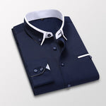 Load image into Gallery viewer, Classic Long Sleeve Men&#39;s Dress Shirts
