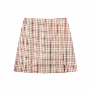 Chic Split Mini Skirt with Under Short - Women's Skirts