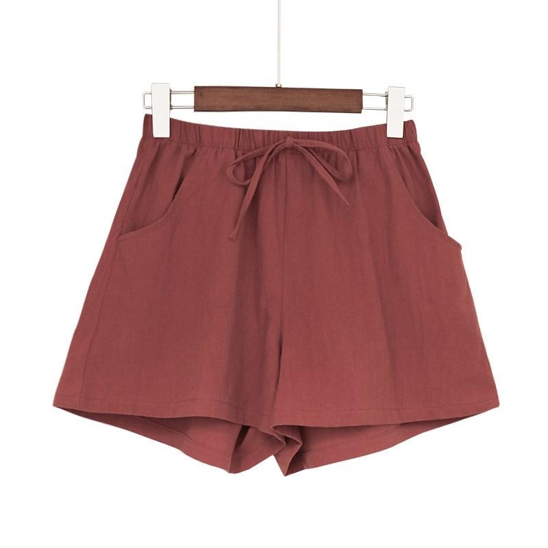 Hot Casual Cotton&Linen Shorts for Women