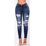 Load image into Gallery viewer, Ripped Denim Pants - Women&#39;s Shredded Jeans
