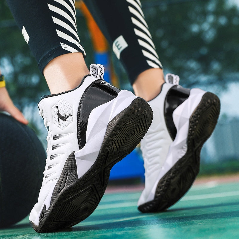 Men's Basketball Cushioning Non-Slip Sneakers