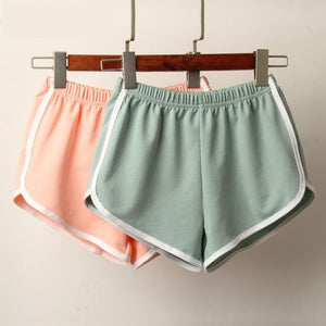 Skinny Casual Sport Shorts - Women's Shorts